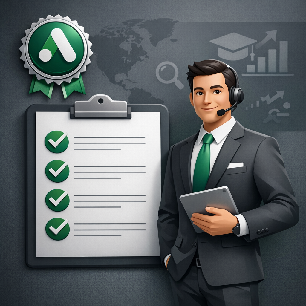 اختيار مندوب اعلانات جوجل المناسب — شهادات ومعايير